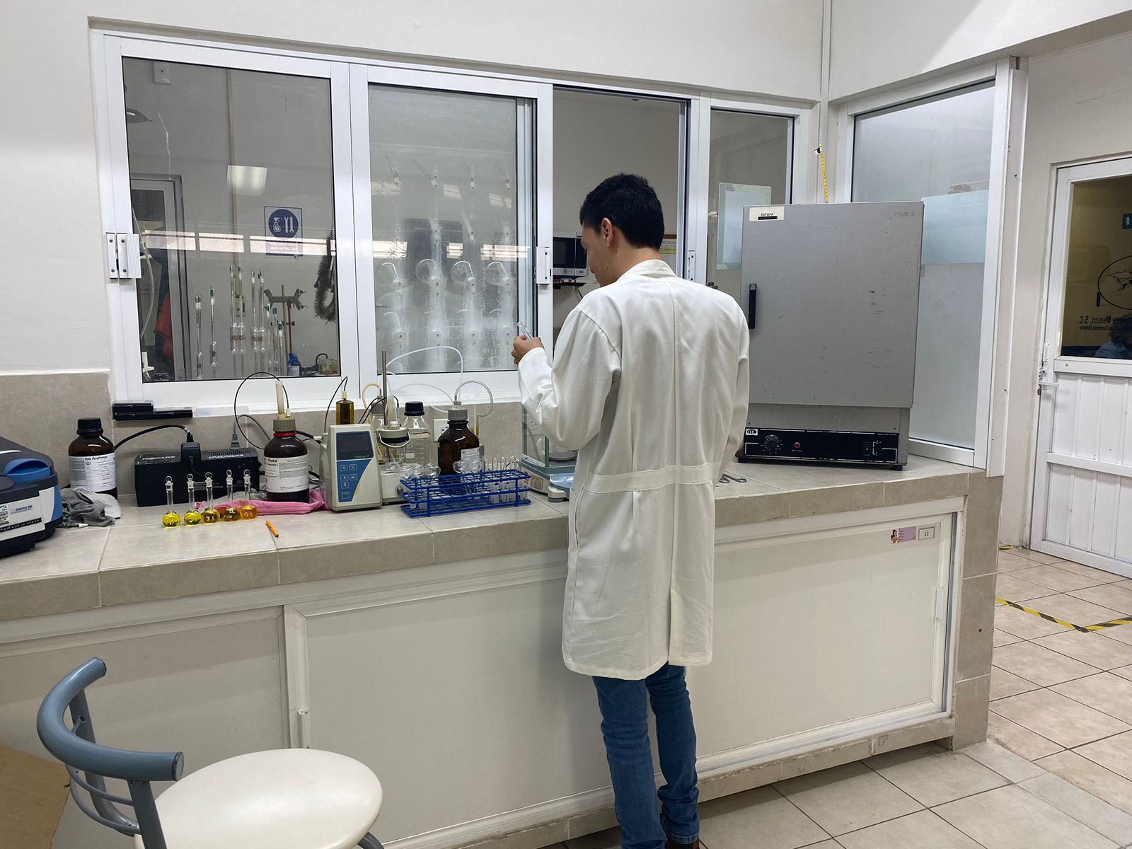 Análisis en laboratorio